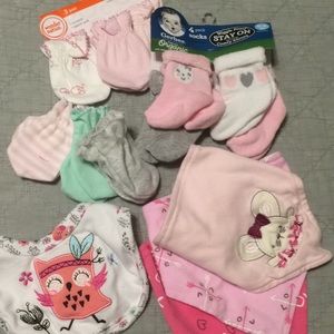 Baby girl accessories bundle